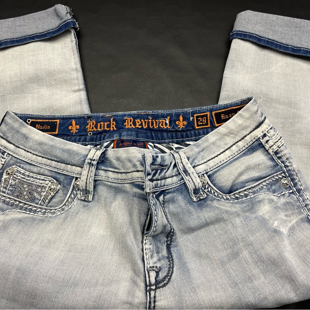 Rock Revival Capris - Size: 29 - Worn once/Like new - Picture 2 of 8